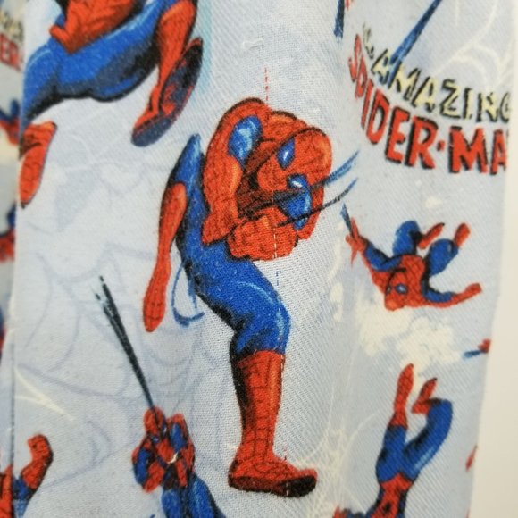 Pottery Barn Kids Spiderman Marvel Pajama Set Size 8 - Picture 10 of 12